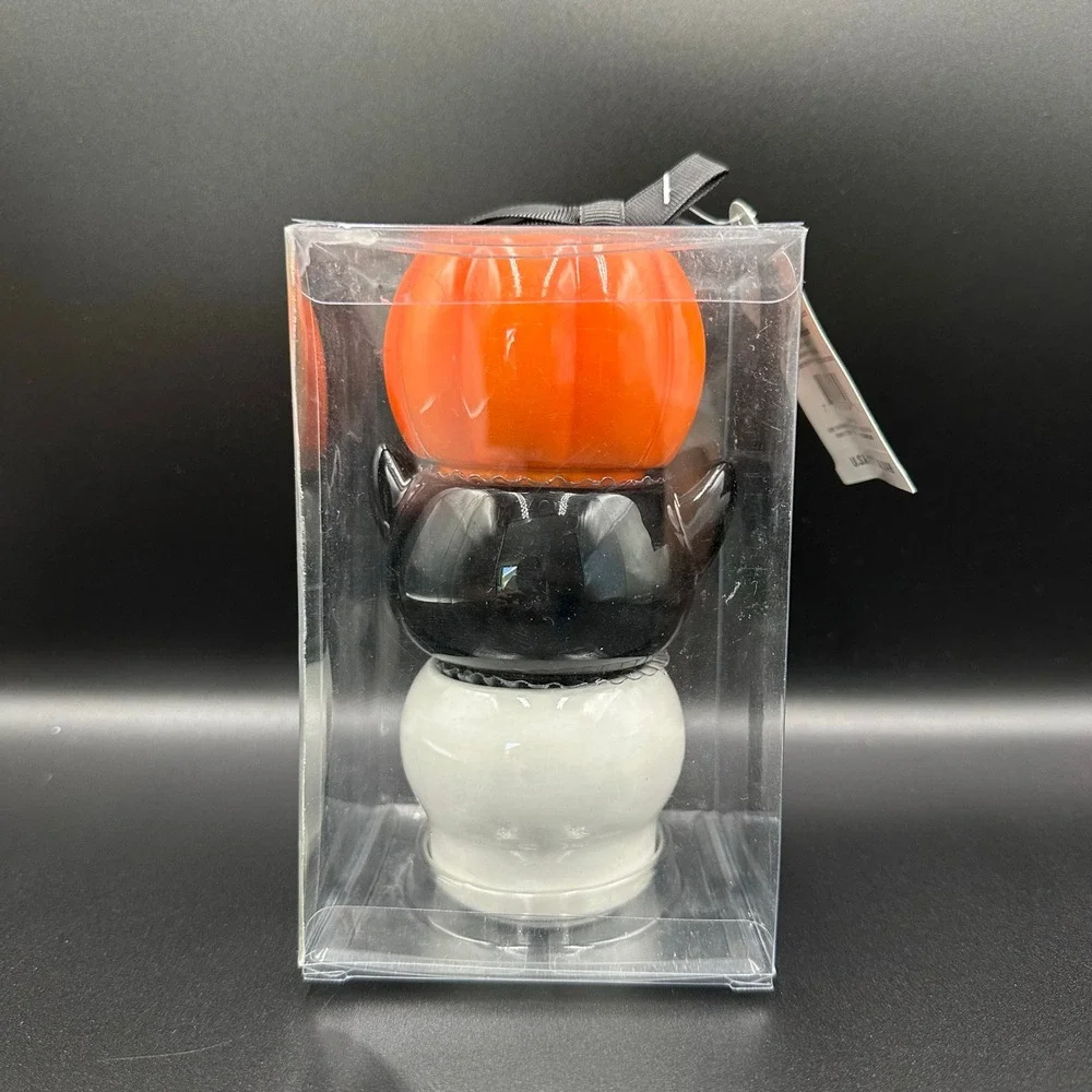 Hallmark Spooky Lights Tea Light Holder Set Hallmark 2021 New Set of 3 Halloween